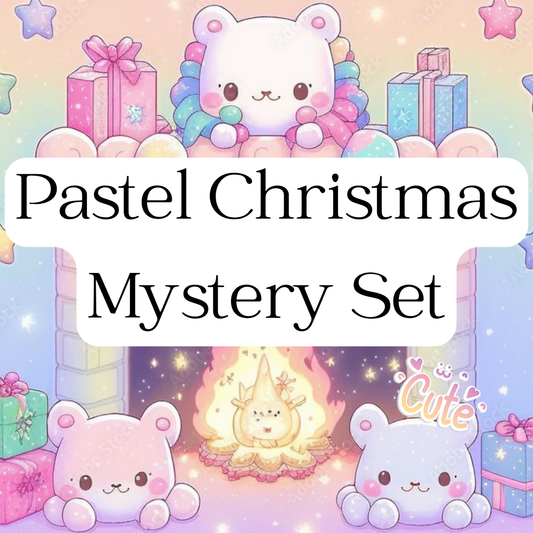 Pastel Christmas Mystery Set